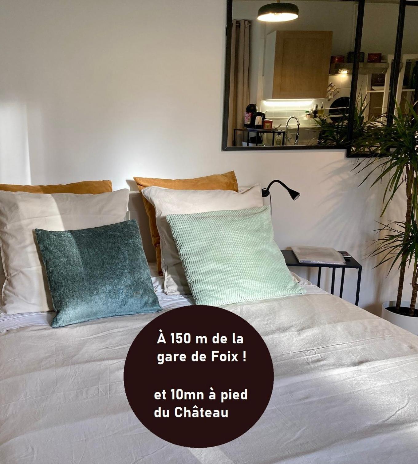 Aux 4 Logis Appart-Hotel - Studio Le City - Petit Dejeuner Inclus 1Ere Nuit Foix Zewnętrze zdjęcie